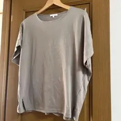 GLOBAL WORK ベージュ 半袖 トップス Lサイズ