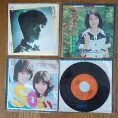 中森明菜 小泉今日子 桜田淳子 榊原郁恵 岩崎宏美レコードセット