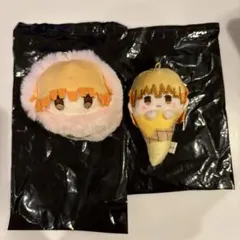 鬼滅の刃 我妻善逸 桜餅マスコット アイスたぴぬいvol.1