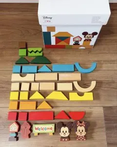 【箱無し】Disney KIDEA&BLOCK ミッキー＆フレンズ 38ピースのサムネイル