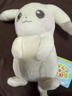 ポケセン限定 ピカチュウ(うすいろ) LEDライト・ぬいぐるみ【2点セット