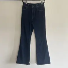 ブーツカットデニム GU