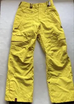 ボンファイア BONFIREスキー　スノーボード ウエア パンツ XS イエロー