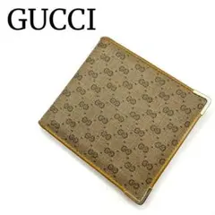 ✴️希少 レア✴️ オールド グッチ ヴィンテージ 2つ折り財布 マイクロGG