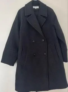 ロペピクニック　アウター　コート　ダークグレー　オーバーサイズ　ロングコート36