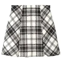 美品SNIDEL ロービングチェックスカショーパン♡