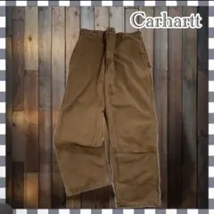 Carhartt カーハート ダック生地 ペインターパンツ ダブルニー ブラウン