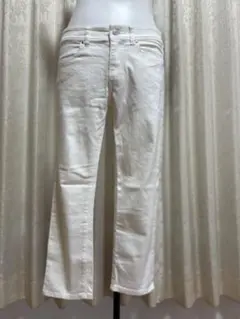 NATURAL BEAUTY BASIC ホワイトパンツ XSのサムネイル