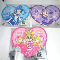 キミとアイドルプリキュア ビアードパパ ハートコースター 3種類