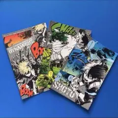 購入特典　ノベルティ　ヒロアカ　イラストカード　ポストカード　3枚セット　非売品