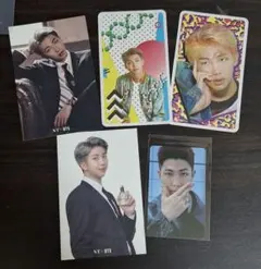 BTS RM 写真カード 5枚セット