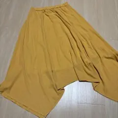 CIAOPANIC ウエストゴム ロング ヘム フレア スカート　イエロー