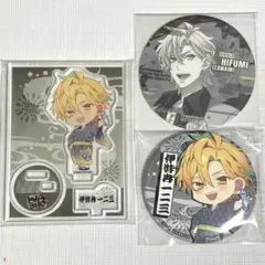 ヒプノシスマイク レペゼン マルイ アクリルスタンド 缶バッジ 伊弉冉一二三