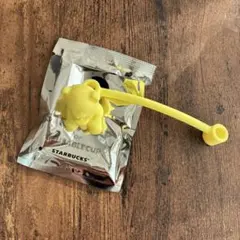 2026ミステリーパックリユーザブルカップ　ストローキャップベアリスタ　イエロー