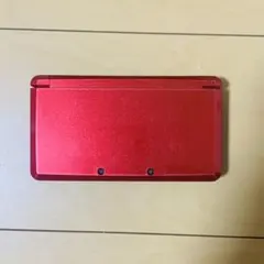【中古品】Nintendo 3DS レッド 本体、充電器付き