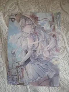 アールジュネス ももこ 版画展 WEB予約プレゼント A4特製クリア
