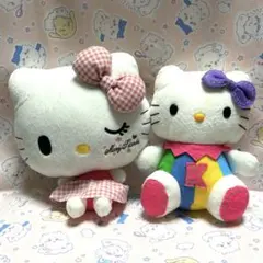 ハローキティ　ぬいぐるみ2点　まとめ売り