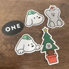 キャラクターステッカー5枚セット