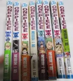 ワンピース８冊 ３８，４２，４３，４６巻等　全冊,初版：帯：コミックニュース付き
