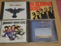 CDセット ザ・クロウ レザボア・ドッグス 炎のランナー　デトロイトロック