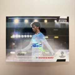 JOÃO FÉLIX オートグラフカード ATLETICO de MADRID