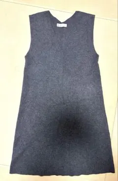 組曲ワンピースチュニックグレーS2