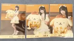 ≒JOY ニアジョイ アイドル 市原愛弓 ポムポムプリン 生写真 3種コンプ