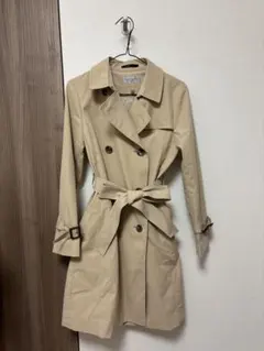 【レミュー】トレンチコート ロングコート ベージュ 美品 LES MUSE M