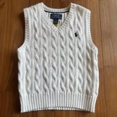 POLO RALPH LAUREN ベビーベスト 2T ホワイト