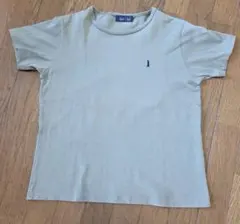 EASTBOY Tシャツ カーキ ワンポイントロゴ
