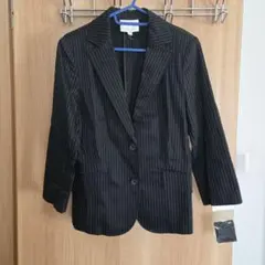 Liz Claiborne ストライプジャケット サイズ11