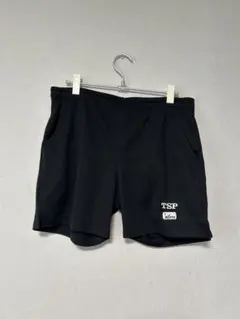 TSP ブラック ショートパンツ 卓球 練習着