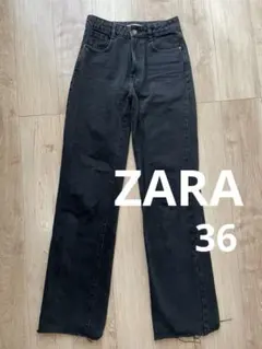 【美品】ZARA デニムパンツ 36