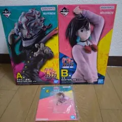 ダンダダン　一番くじ　A賞 オカルン＋B賞 モモ フィギュア＋おまけ