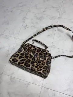 SLY ヒョウ柄　ショルダーバッグ