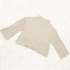 チャオパニックティピー リブニット ベージュ フリーサイズ パル 美品