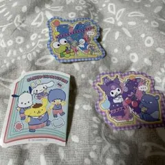 サンリオキャラクター ステッカー 3枚セット