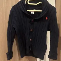 Ralph Lauren ネイビー ニットカーディガン 18M