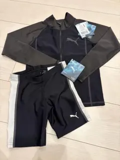 ラスト1点新品　PUMA 水着 ジャケット セット 120