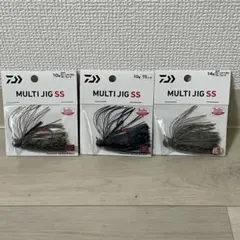 【新品・未使用】ダイワ　『マルチジグSS』ラバージグ３点セット③のサムネイル