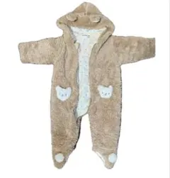 CROISSANCE BEBE フワフワロンパース 70-80cm