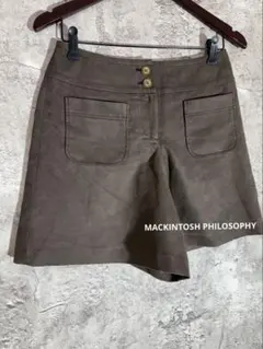 ☘️MACKINTOSH PHILOSOPHY ショートパンツ スエード風のサムネイル