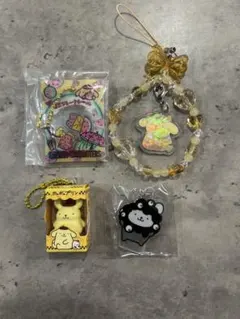 ポムポムプリン アクリルキーホルダー セット