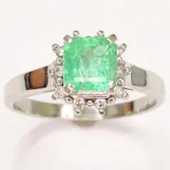 卸売事前公開 天然エメラルド コロンビア産 1.62ct D0.34ct - メルカリ