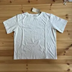 『新品未使用』無印良品 オーガニックコットン混 Tシャツ ホワイト Mのサムネイル