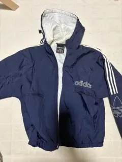 adidas 80年代　中綿　ナイロンジャケット　ブルゾン