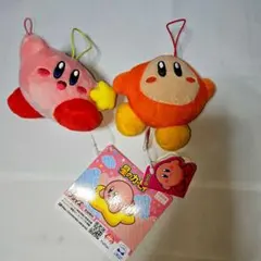 新品未使用】アンパンマン 星のカービィ マスコット 人形 おもちゃ