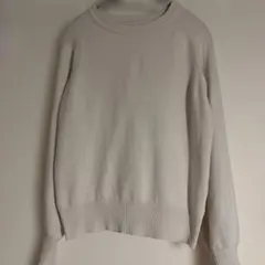 coen アイボリーニットトレーナーM