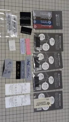 パターンレーベル他　タグ