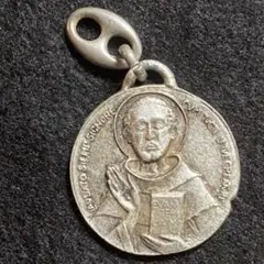ペンダントトップ イタリア 聖イグナチオ・ロヨラ 聖メダル ヴィンテージ